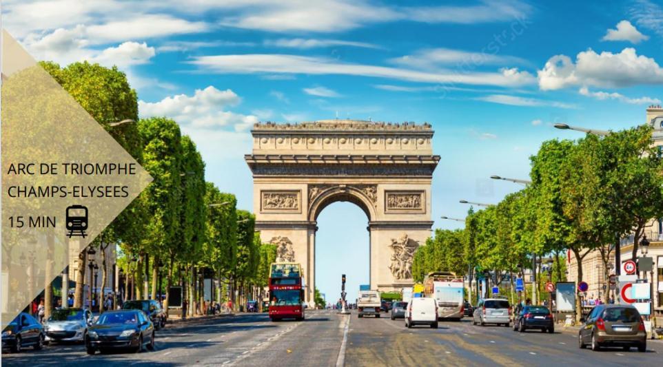 Tour Eiffel/Luxury Apartment N°6 Paris Exterior foto